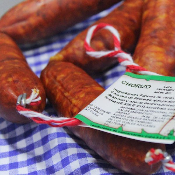 Chorizos en ristra Embutidos Peñolite