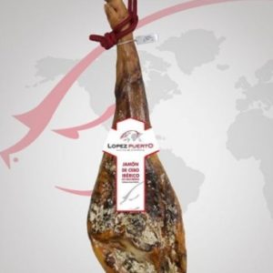 Jamón Cebo Ibérico López Puerto 8kg. aprox (SALAMANCA)