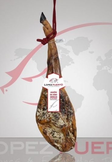 Jamón Cebo Ibérico López Puerto 8kg. aprox (SALAMANCA)
