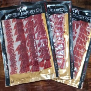 Comprar online Jamón cebo de campo 50% ibérico envasado al vacío 125gr